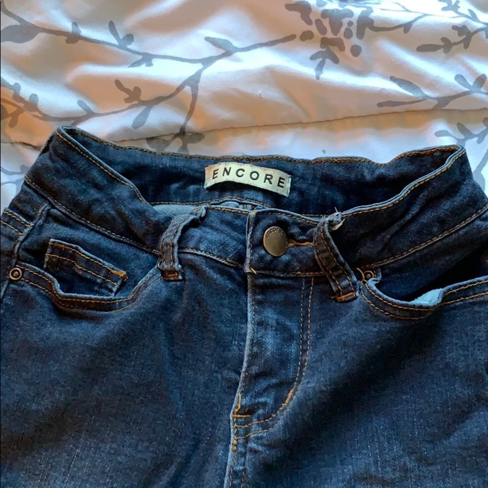 Dark wash jeans